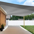 14ftx24ft Sun Shade Sail Rectangle Sunshade Canopy - UV Block Patio