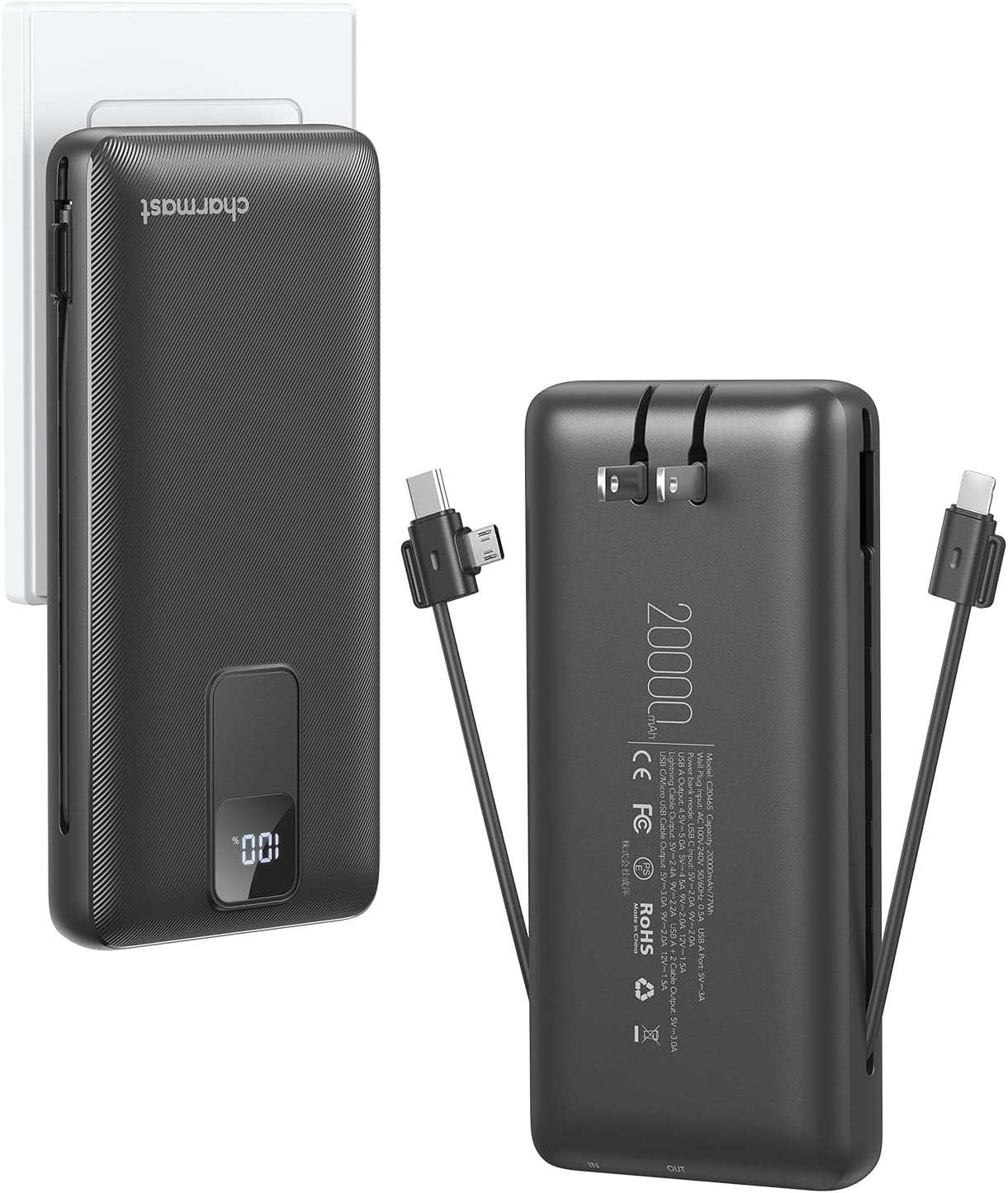 Charmast 20W Fast Charging Power Bank