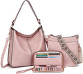 Purses for Women 3PCS Crossbody Bags Set Large Leather Purse Wallet