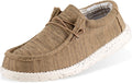 Men's Wide Loafers & Slip-ons - Lightweight Casual Walking Shoes