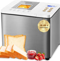 19-in-1 Smart Dual Heaters Bread Maker - Evenly Baked, Quiet & Compact