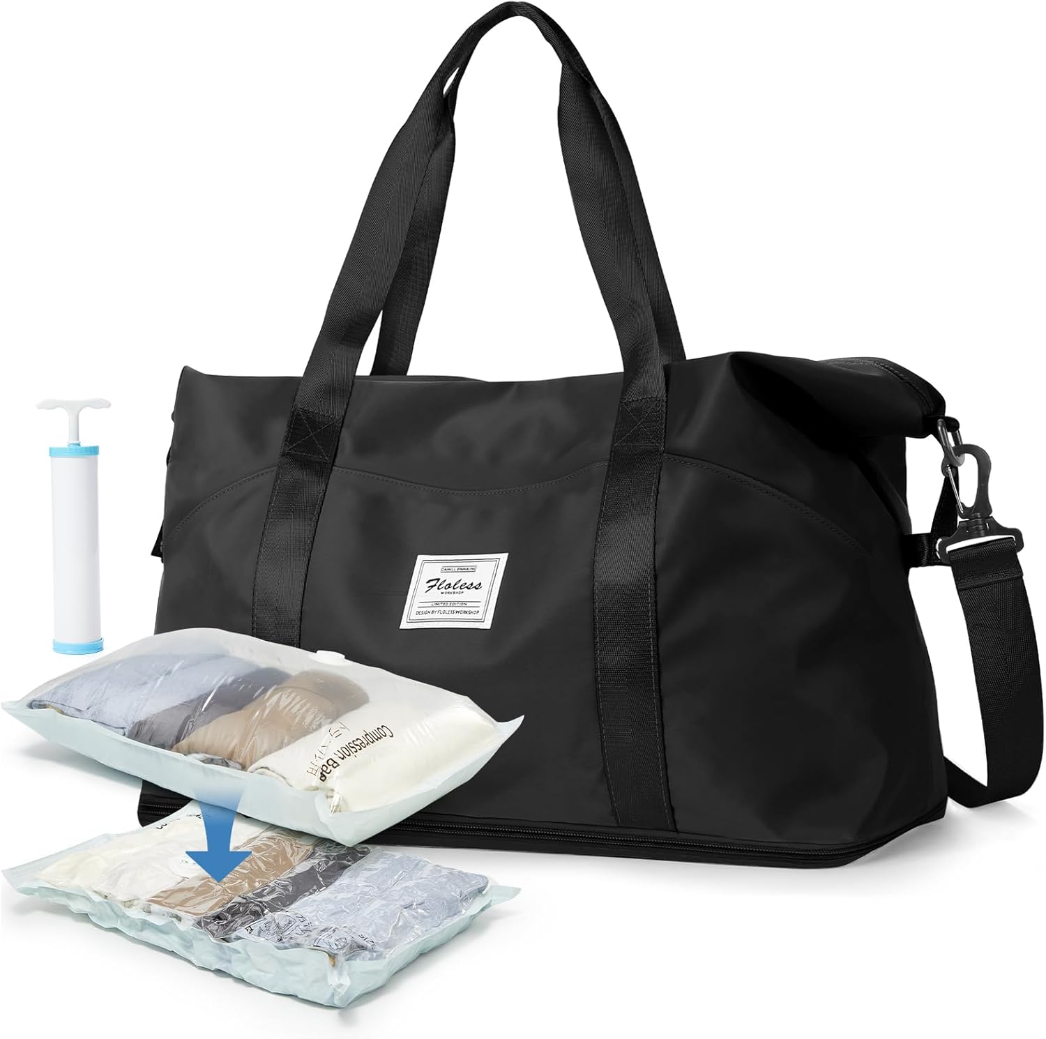 Travel Duffel Bag for Women - Versatile Sports Tote & Gym Bag