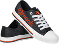 Women's NFL Glitter Low Top Canvas Sneakers - Team Logo