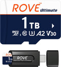 ROVE Ultimate 1TB Micro SD Card with USB C Reader - Fast 4K Storage