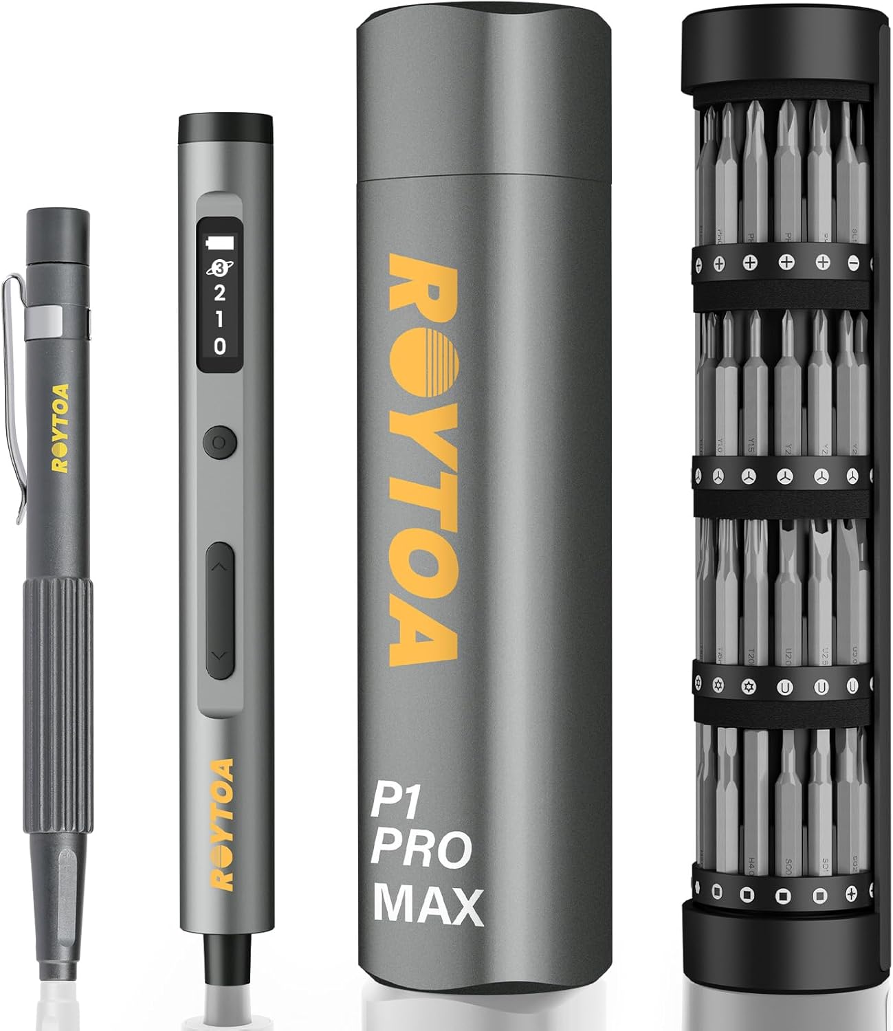 Mini Electric Screwdriver Set 3.7V with 60 S2 Metal Bits