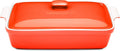 Stoneware Casserole Dish Bakeware Set with Lid 13x9 in - Oven to Table