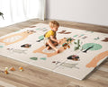 Foldable Baby Play Mat 71 x 59 in - Large Waterproof Activity Mat