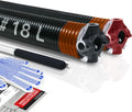 Durable Garage Door Torsion Springs Set with Winding Bars for Repairs