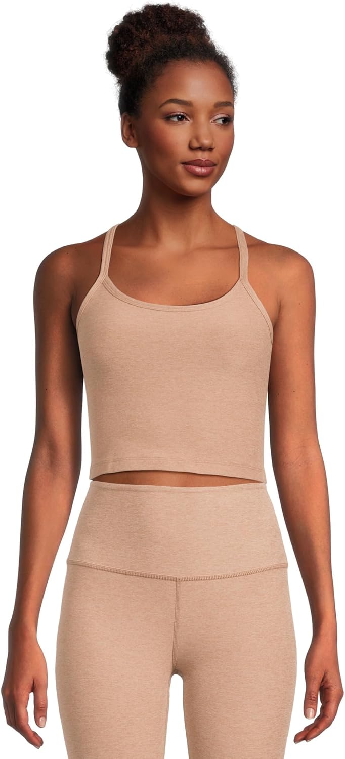 Beyond Yoga Spacedye Slim Racerback Cropped Tank for Comfort
