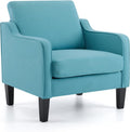 Accent Chair Mid Century Modern Upholstered Arm Chair - Compact