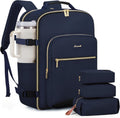 40L Large Travel Backpack for Women and Men, 17 Inch Carry-On