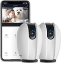 LaView Pan/Tilt Security Camera: 1080P WiFi Baby Monitor