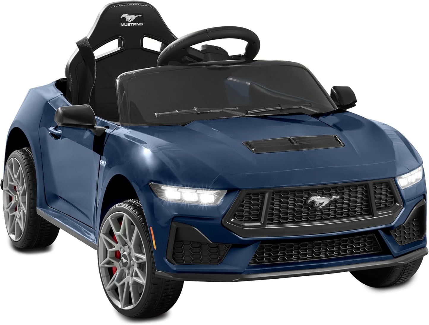 Kids 12V Electric Ride On Car - Officially Licensed Ford Mustang