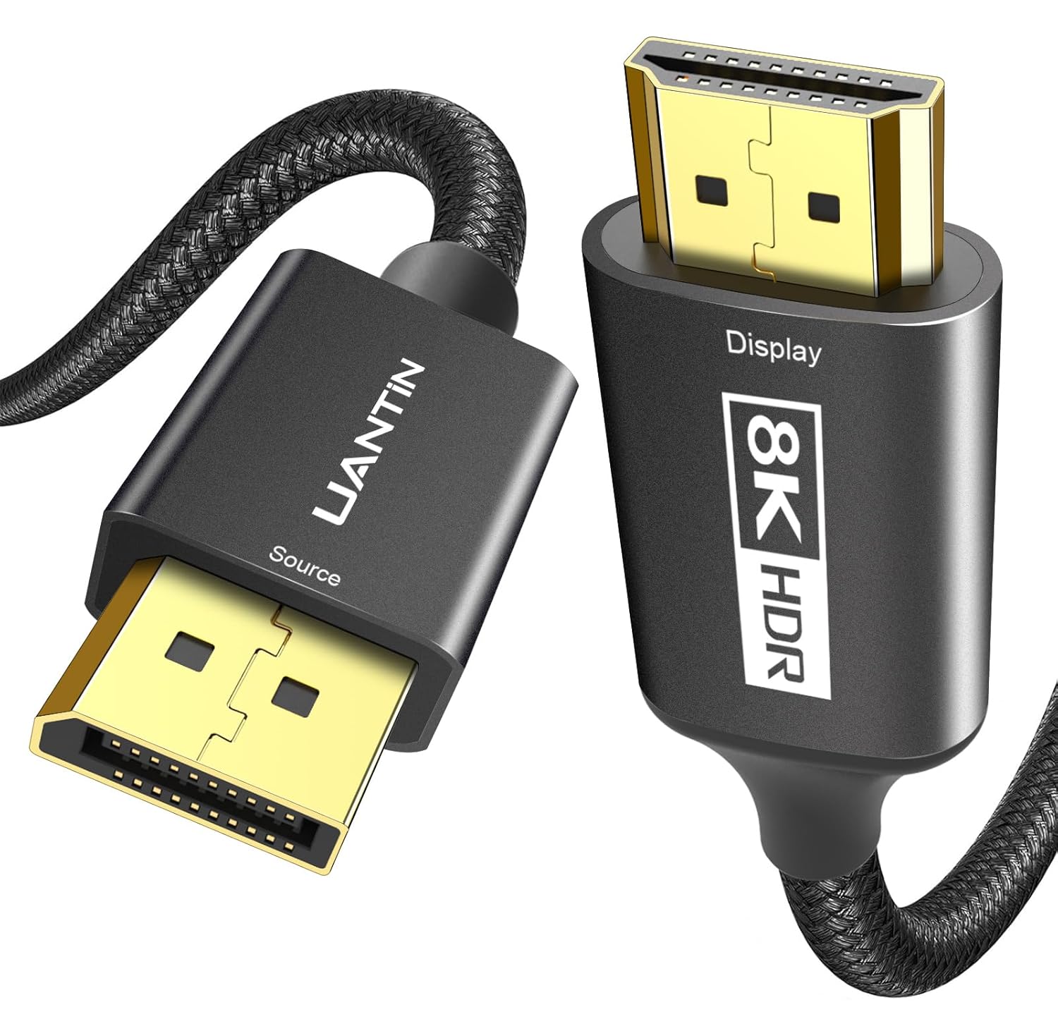 8K DisplayPort to HDMI Cable - Ultra-Fast Speeds!