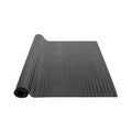 VEVOR Diamond-Plate Rubber Flooring Roll for Garage and Gym