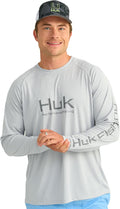 HUK Mens Pursuit Vented Long Sleeve Shirt - Lightweight