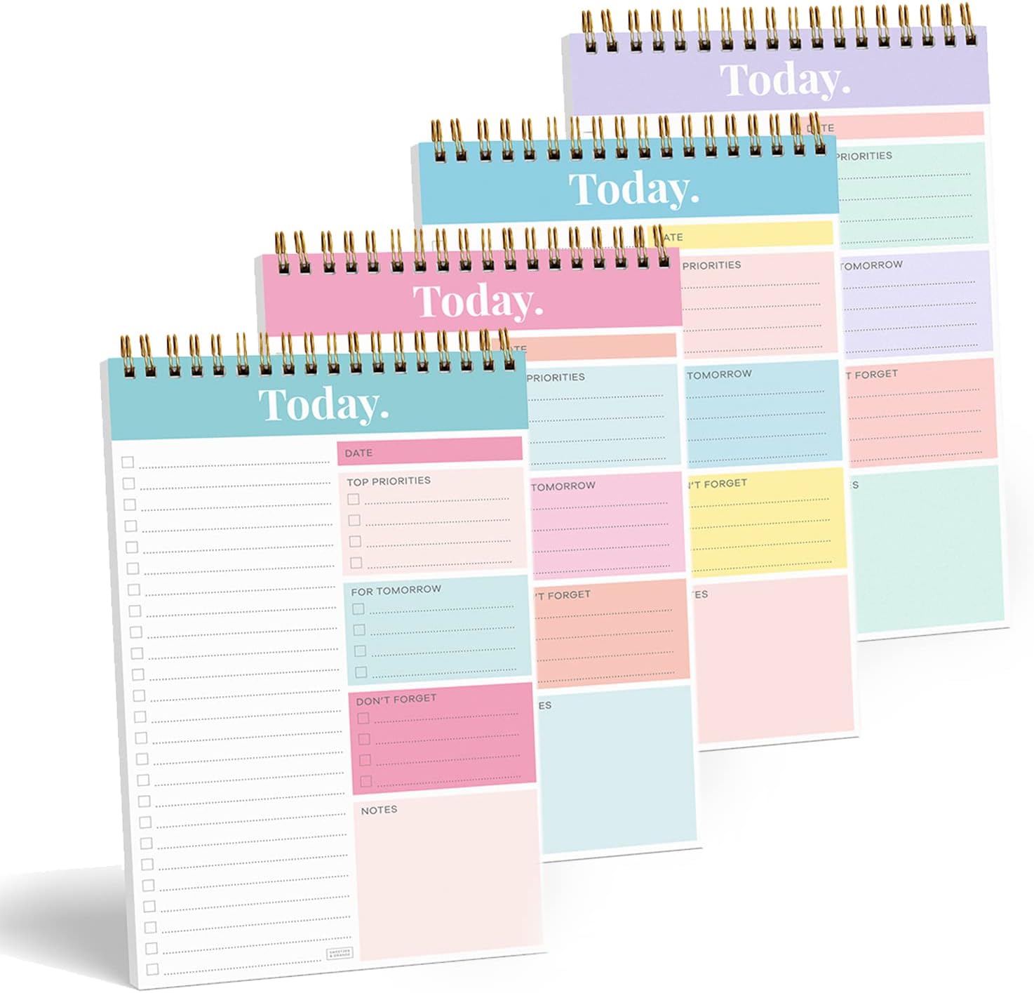 Sweetzer & Orange To-Do Notepads 4-Pack