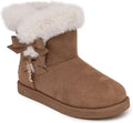 Girls Winter Boots Warm Insulated Fashion Booties - Cozy, Grippy