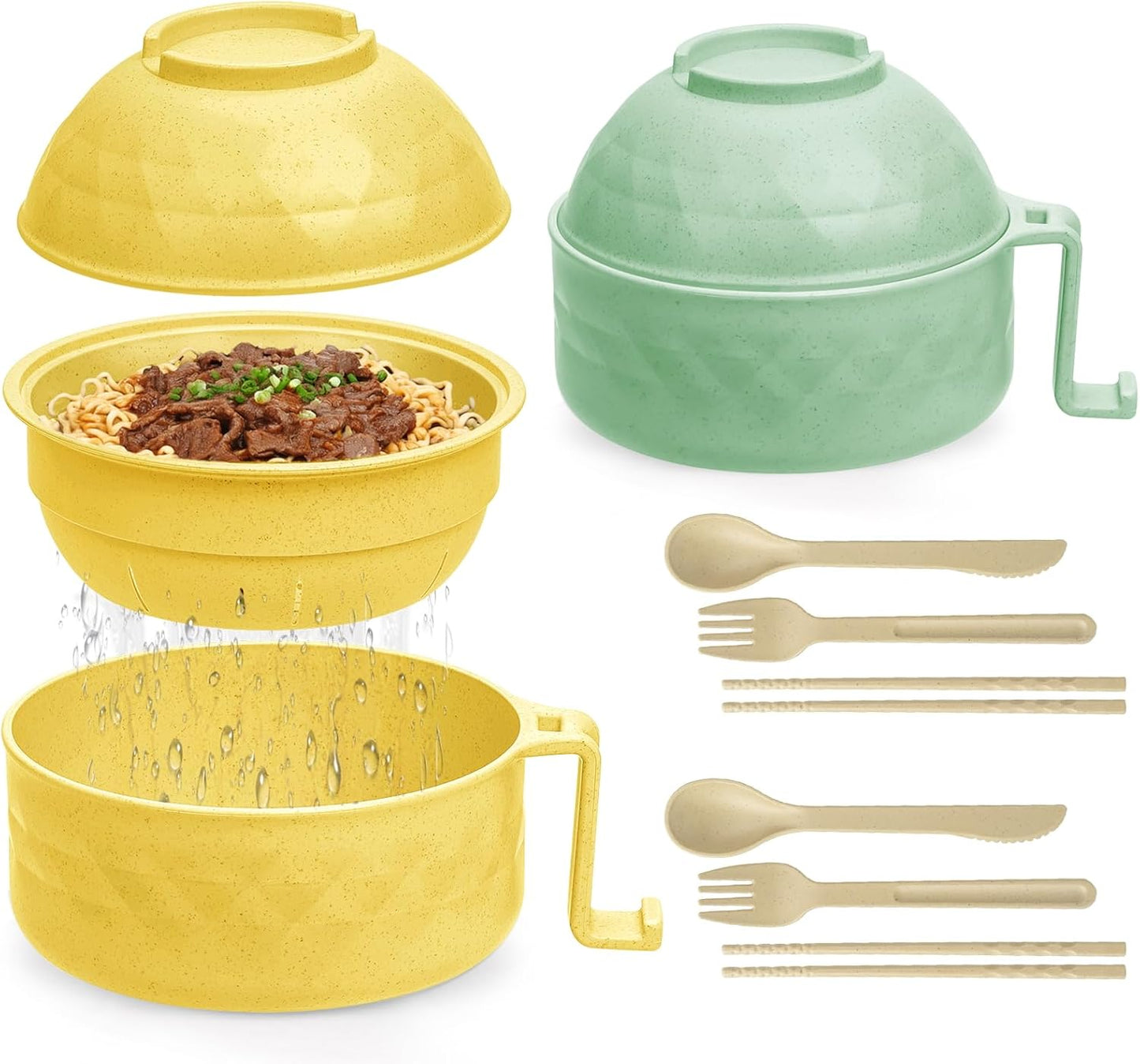 BPA-Free Ramen Cooker Set for College Dorms - MUUBOOX