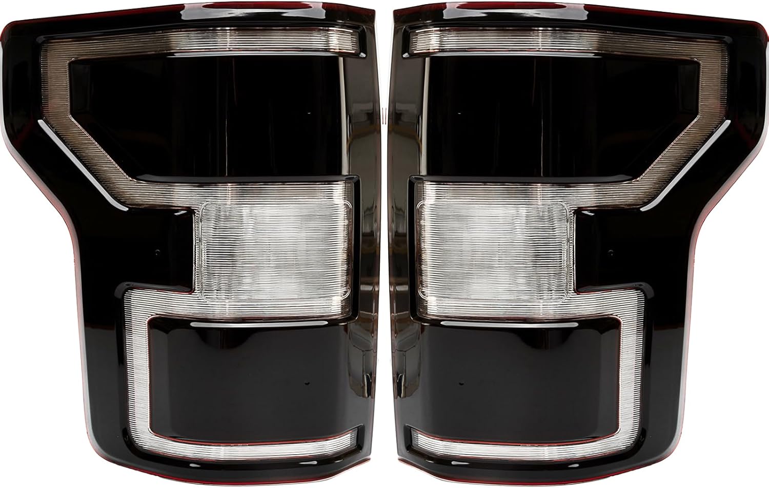 Brake Tail Light Rear Lamp for Ford F150 2018-2020 - Smoke Black