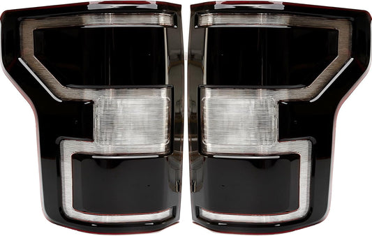 Brake Tail Light Rear Lamp for Ford F150 2018-2020 - Smoke Black