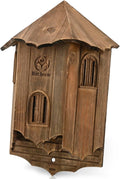 Wooden Castle Bat House Three Chamber Outdoor Bat Box - Large Shelter