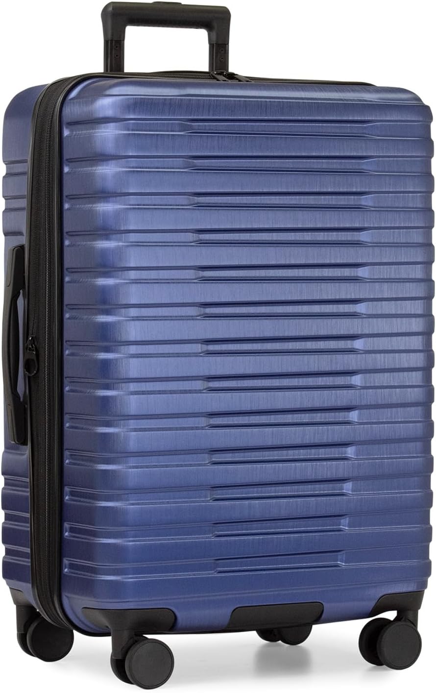 Durable 26-Inch Hardside Travel Suitcase with Spinner Wheels