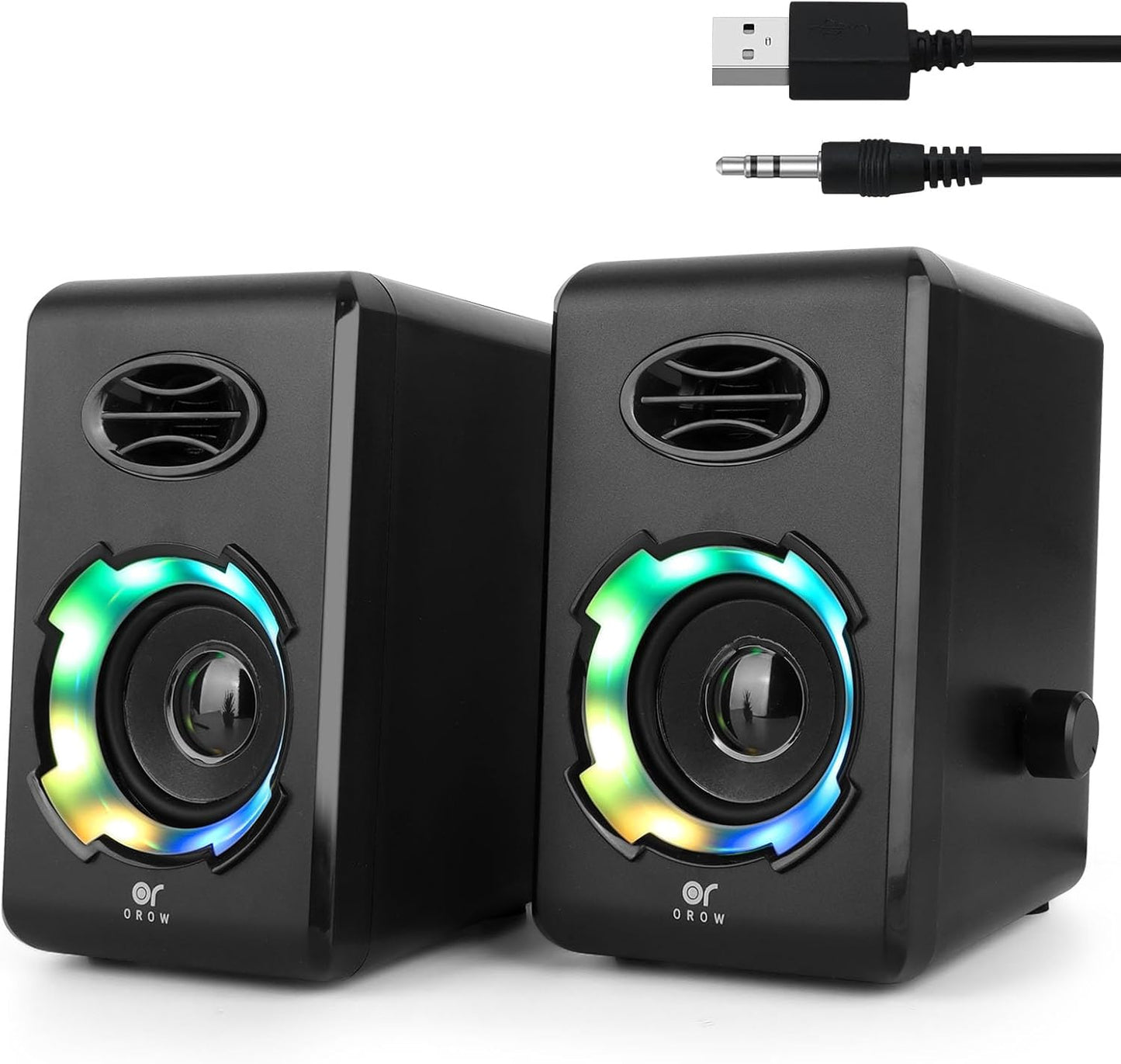 Immerse in Sound: RGB Gaming Speakers w/ Bluetooth