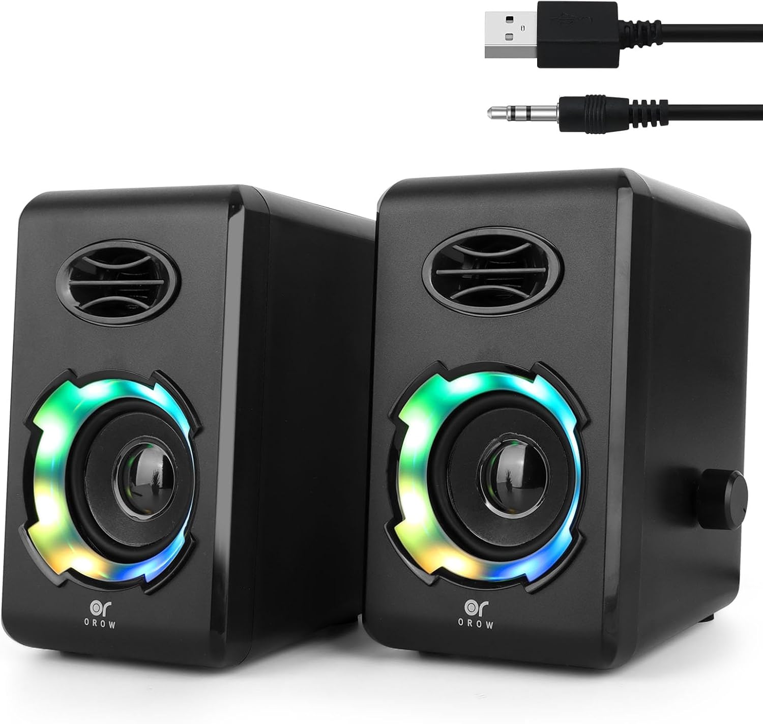 Immerse in Sound: RGB Gaming Speakers w/ Bluetooth