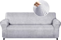 Oversized Sofa Cover Slipcover for 3-Cushion Sofa - Leather-Like Fit