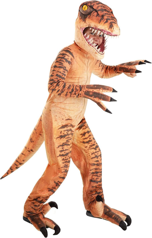 Velociraptor Dinosaur Costume for Kids - Jumpsuit & More