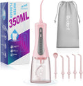 350ML Water Dental Flosser Portable Cordless Oral Irrigator - Travel
