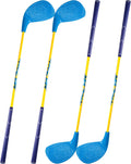 Backyard Golf Game Clubs 4 Pack with Oversized Heads - Easier Backyard