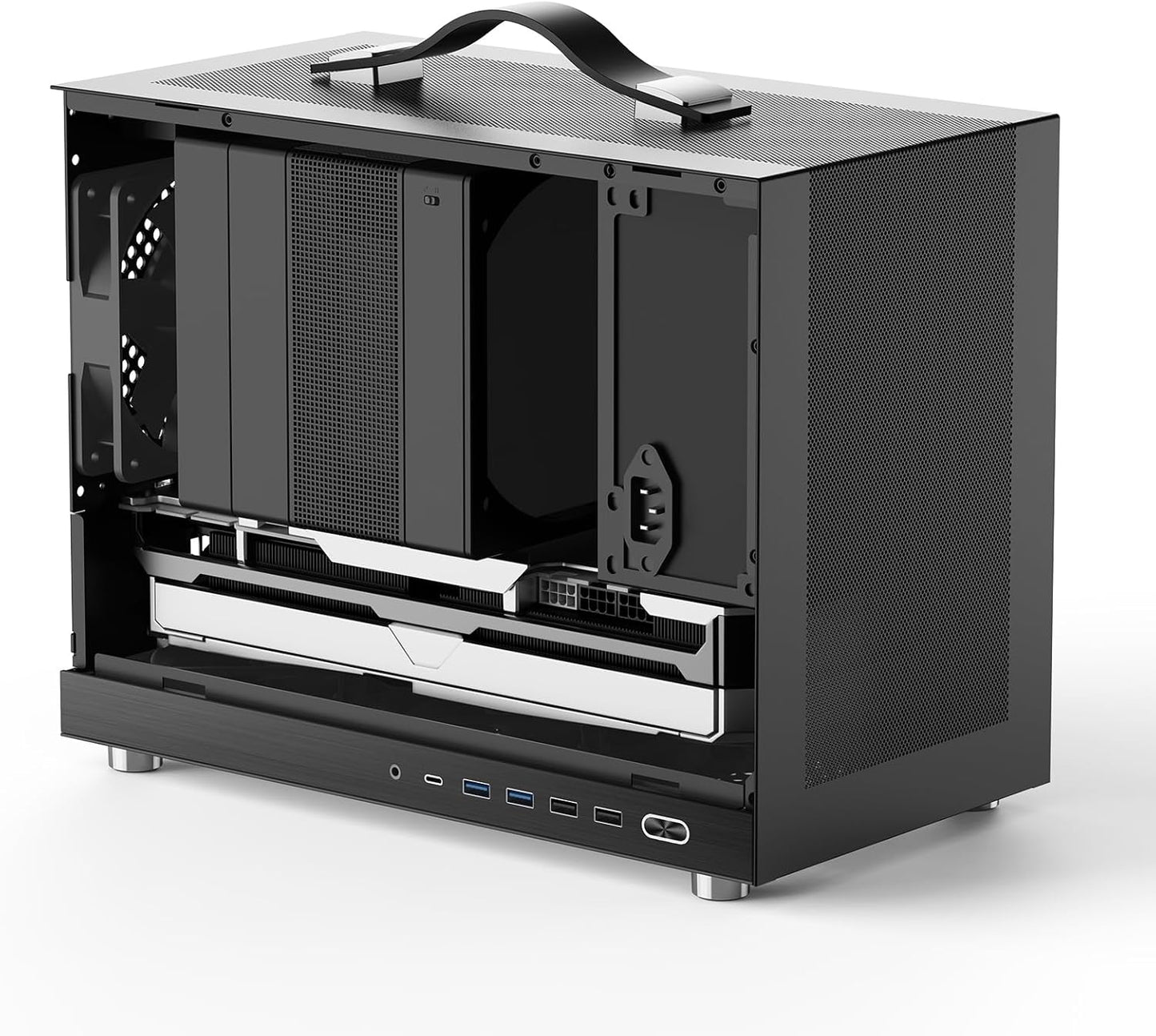 Shiny Snake G300 Micro-ATX Mesh Case for Gaming PC Builds