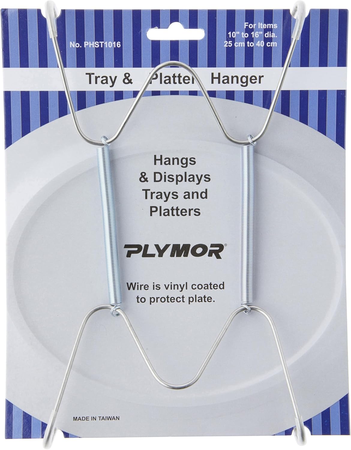 Plymor Stainless Steel Wall Mountable Tray Hanger for Display