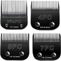 Dog Grooming Replacement Blades Compatible with Andis/Oster/Wahl - 4