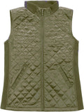Bienzoe Women Quilted Casual Vest - Lightweight Packable Warm Layer