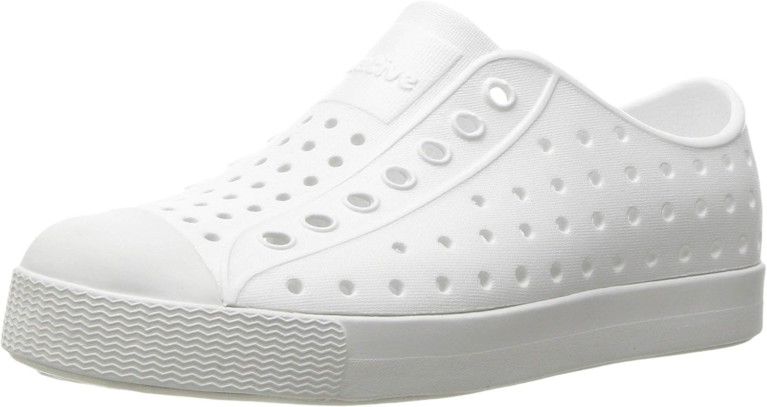 Blue Jefferson Regatta Slip-On Shoes for Kids by Native Shoes
