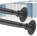 Heavy Duty Shower Curtain Rod 28 to 76in - Wall Mounted, Rustproof