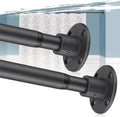 Heavy Duty Shower Curtain Rod 28 to 62 in - Wall Mounted, Rustproof