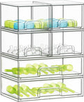 SpaceAid Bottle Storage Organizer for Baby - Clear Acrylic Bins