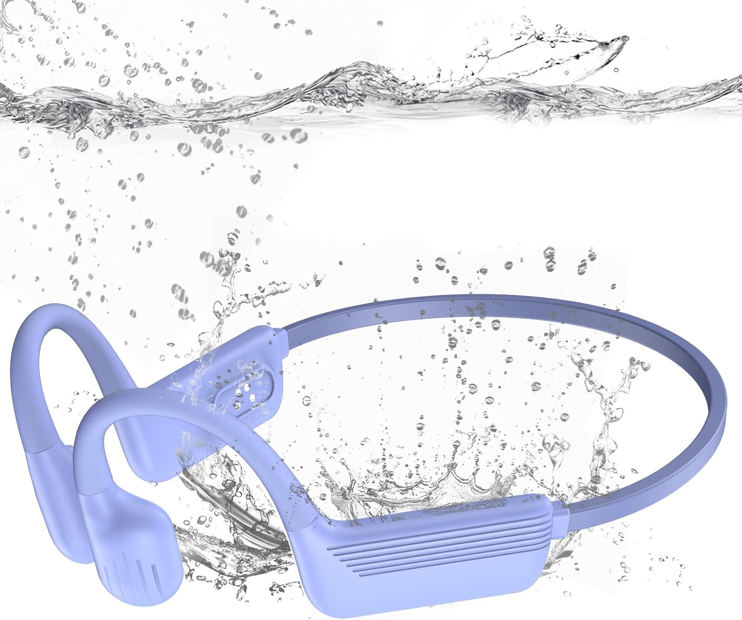 Swimming Headphones with Bone Conduction for Underwater Use