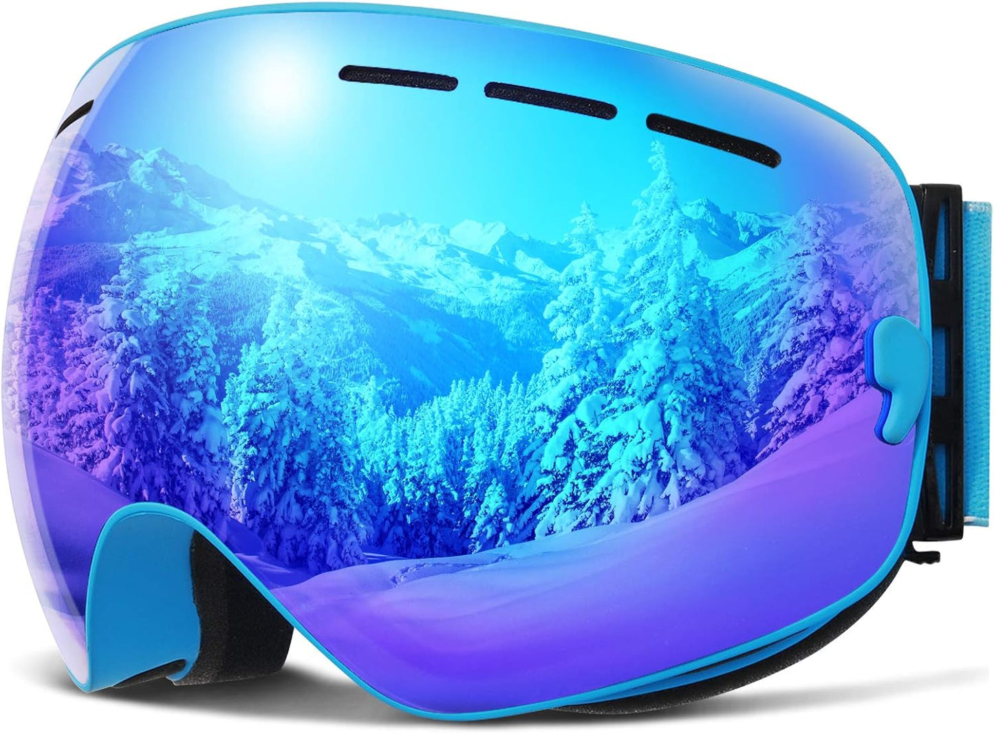 COPOZZ Polarized Ski Goggles: Anti-Fog UV Protection