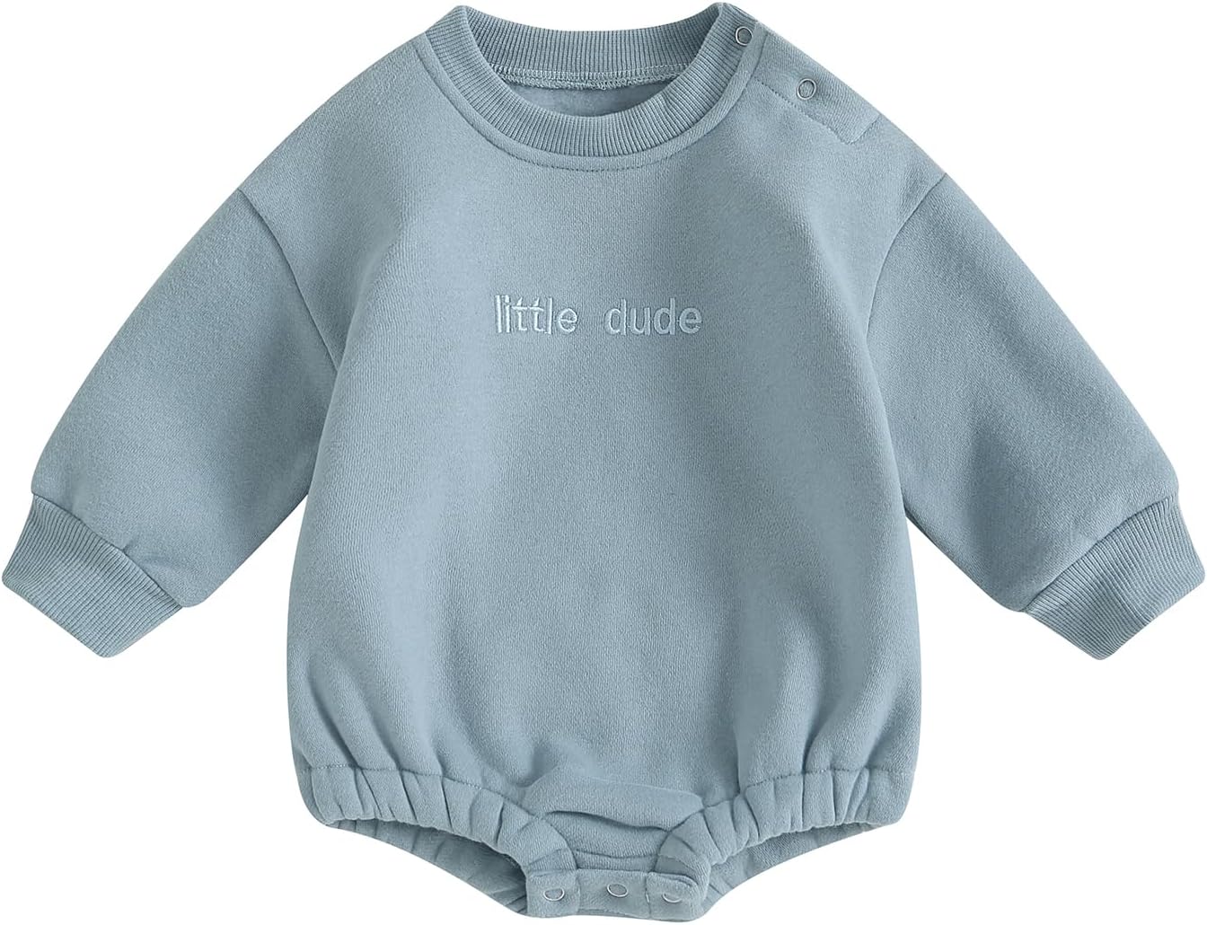 VISGOGO Little Dude Sweater Onesie - Adorable Coming Home Outfit