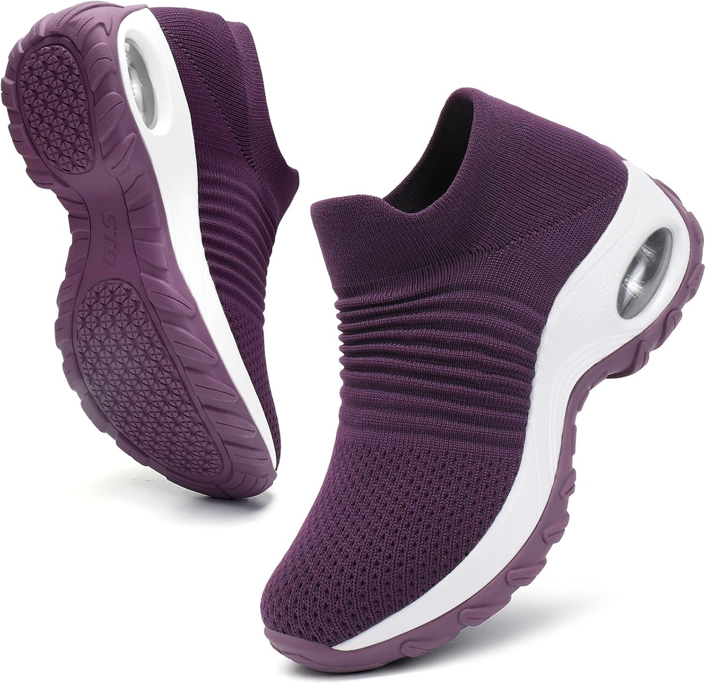 HKR Women's Walking Shoes with Arch Support for Comfort