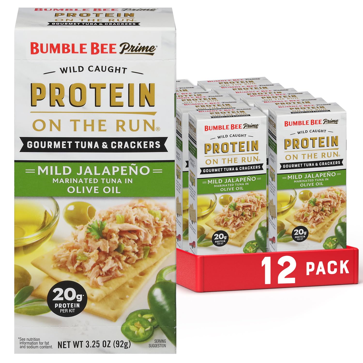 Bumble Bee Prime Protein Tuna Snack Kit with Crackers & Utensil