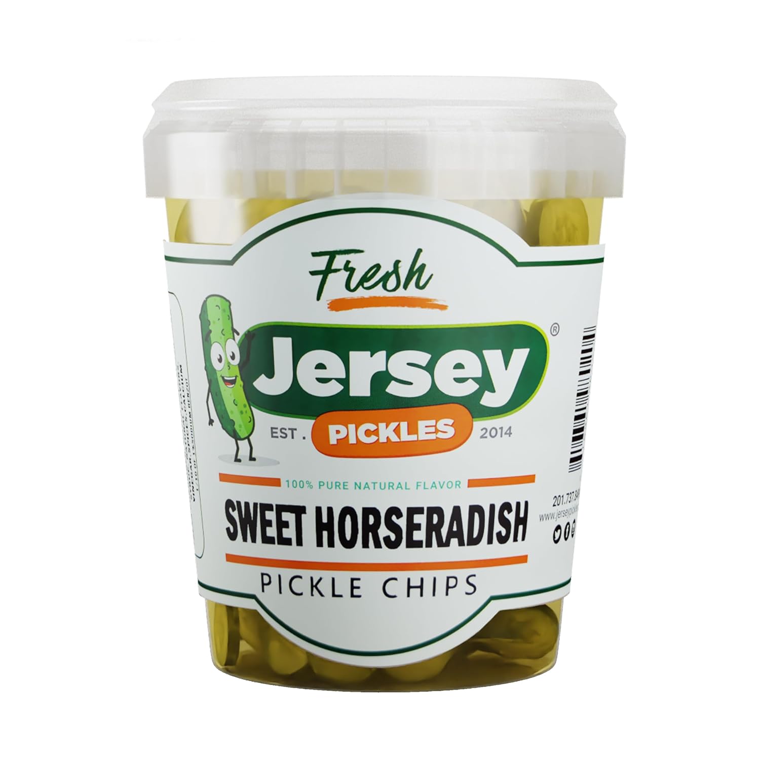 Sweet Horseradish Chips in 4 Gallon Bucket for Pickle Lovers