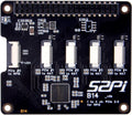 GeeekPi Quad FPC PCIe HAT for Raspberry Pi 5 - 1 to 4 PCIe Interface