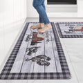 Carvapet Kitchen Floor Mats 2Pcs - Cushioned Non-Skid Comfort Mats