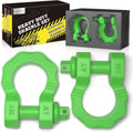 AUTOBOTS Mega D Ring Shackles 80,000 Lbs Capacity - Heavy Duty